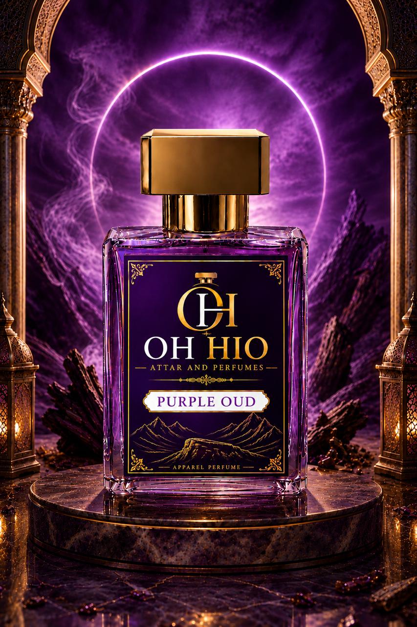 Purple Oud bottle